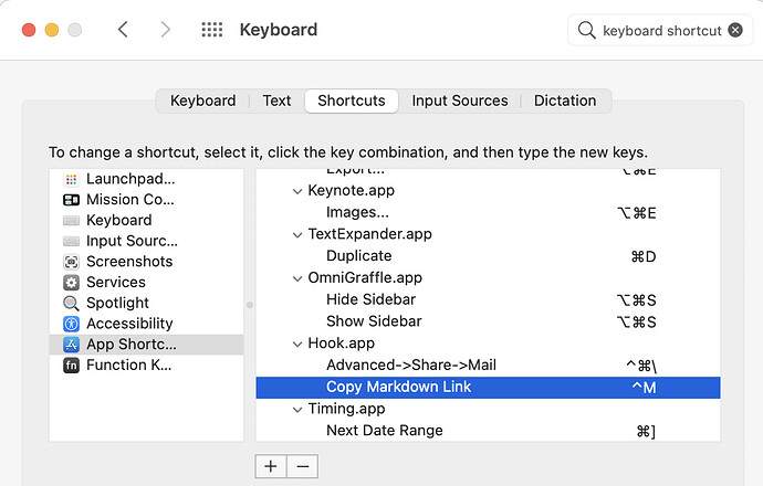 macOS Keyboard Prefs